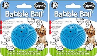 Qwerks Talking Babble Ball Interactive Dog Toy