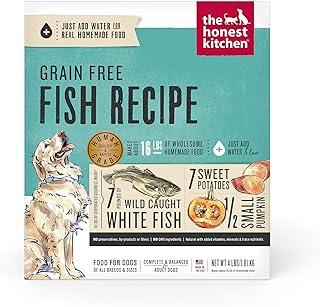 Honest Kitchen Dehydrated Grain Free Fish Dog Food, 4 lb Box