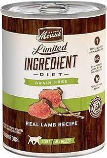 Merrick Limited Ingredient Wet Dog Food Real Lamb Recipe