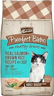Merrick Purrfect Bistro Healthy Grains Dry Cat Food Salmon and Brown Rice Recipe