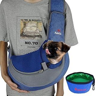 Pet Dog Sling Carrier with Breathable and Soft Mesh