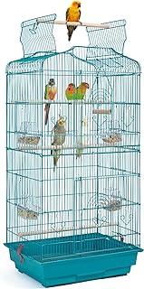 Topeakmart 41inch Height Open Top Birdcage w/Slide-Out Tray