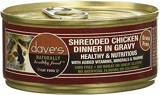 Dave’s Pet Food Naturally Healthy Shredded Chicken in Gravy Cat food