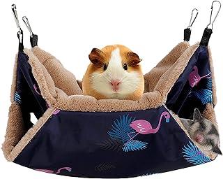 STTQYB Pet Cage Hammock, Hanging Bed for Small Animals