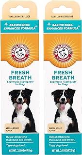 Arm & Hammer for Pets Fresh Breath Enzymatic Dog Topping, Vanilla Ginger Flavor