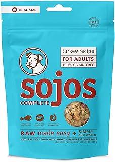 Sojos Turkey Recipe Complete Adult Dog Food Trial Package