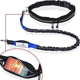 Retractable Hands Free Dog Leash w/Smartphone Pouch