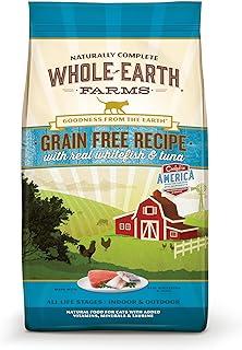 Whole Earth Farms Grain Free Whitefish & Tuna Recipe Dry Cat Food