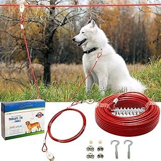 PUPTECK Dog Run Cable with 10 Feet Runner