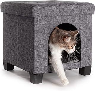 Pawristocrat Unique Multifunctional Pet House Ottoman with Tray Table