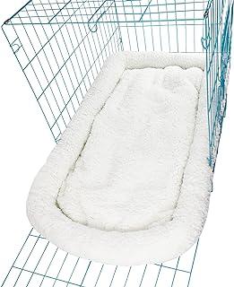 Long rich Super Soft Sherpa Crate Cushion Dog and Pet Bed with Non-Slip Bottom