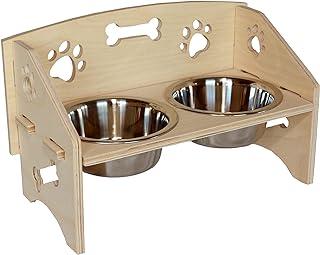 MPI WOOD Small Dog Bowl