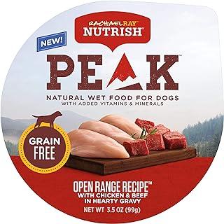 Rachael Ray Nutrish Peak Natural Dog Food, 3.5 Ounce Tub (Pack of 8), Grain Free