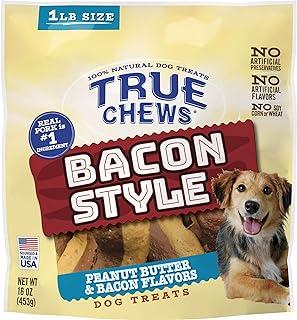 True Chews Natural Dog Treat Bacon Style