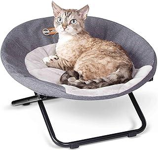 K&H PET PRODUCTS Elevated CozyCot Classy Gray Small 19 Inches
