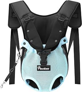 Pawaboo Pet Carrier Backpack – Adjustable Cat Dog Carriers, Legs Out