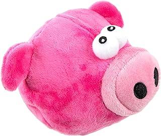 TrustyPup Tough ‘N Fun Ballimals Pig Squeaky Plush Dog
