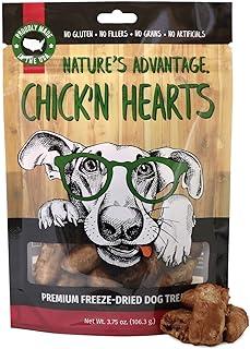 Chick’n Hearts Dog Treat Freeze-Dried