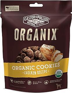 Castor & Pollux Organix Organic Chicken Flavor Cookies Dog Treats