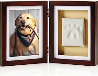 Pearhead Pet Keepsake Photo Frame With Clay Imprint Kit