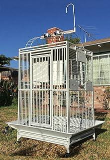 Large Double Ladders Open Play Top Wrought Iron Bird Parrot Parakeeting Finch Macaw Cockattoo cage