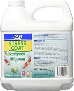 PondCare Stress Coat Fish and Water Conditioner 140d 64 Oz
