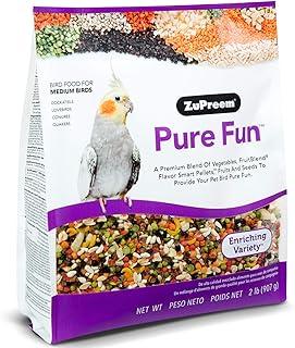 ZuPreem Pure Fun Bird Food, 2 lb (Pack of 2)