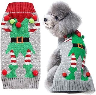 PETCARE Christmas Dog Sweater Vest Funny Ugly Xmas Puppy Costume