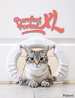 Purrfect Portal XL Pet Cat Door for Interior Doors