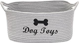 Morezi Durable Rope Dog Toy Box with Handle