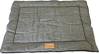 Ellie-Bo Reversible Tweed and Faux Fur Mat Bed for Dog Puppy Cages
