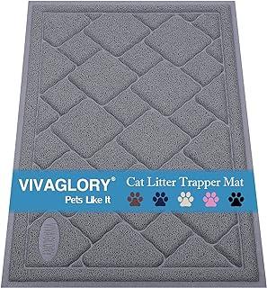 VIVAGLORY Cat Litter Mat Extra Large (35″23″)