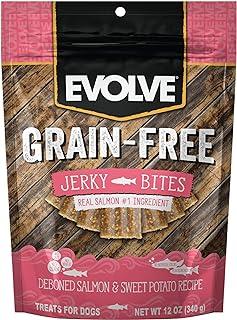Evolve Grain Free Salmon and Sweet Potato Jerky Bites