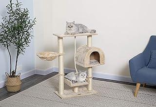 Go Pet Club Small Cat Tree Furniture Beige
