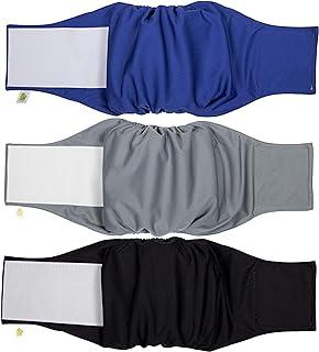 Pet Magasin Male Dog Belly Manner Band Nappies, 3-Pack