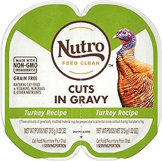 NUTRO Grain Free* Natural Wet Cat Food Cuts in Gravy Turkey Recipe