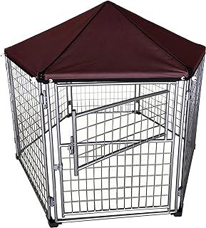 Neocraft My Pet Companion Outdoor Dog Kennel with Included Roof Weather Resistant Cover