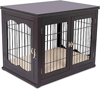 BIRDROCK HOME Pet Kennel with Bed for Small Dogs