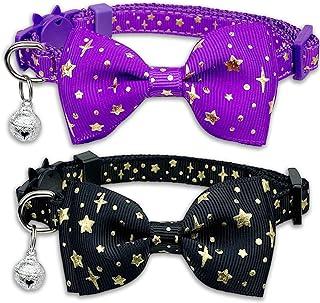 Cat Collar with Bow Tie and Bell