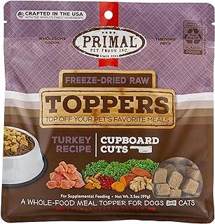 Primal Cupboard Cuts Freeze Dried Raw Dog Food Topper Turkey