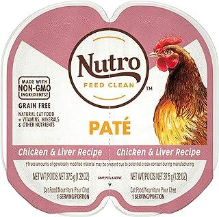 NUTRO Grain Free Natural Wet Cat Food Pat Chicken & Liver Recipe
