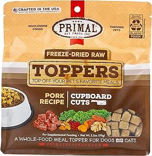 Primal Cupboard Cuts Freeze Dried Raw Dog Food Topper Pork