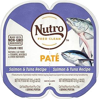 NUTRO Grain Free Natural Wet Cat Food Pat Salmon & Tuna Recipe