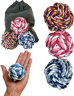 Rope Ball Dog Toy (3-Pack)