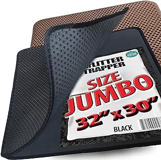 JUMBO SIZE Size Cat Litter Trapper EZ Clean (Black)