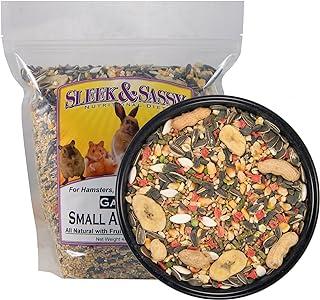 SEEK & SASSY NUTRITIONAL DIET Garden Small Animal Food for Hamsters, Gerbilia and Mice