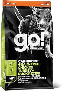 GO! SOLUTIONS Carnivore Grain Free Dog Food for Puppies