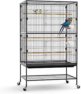 YINTATECH 52-inch Wrought Iron Flight Bird Parrot Cage