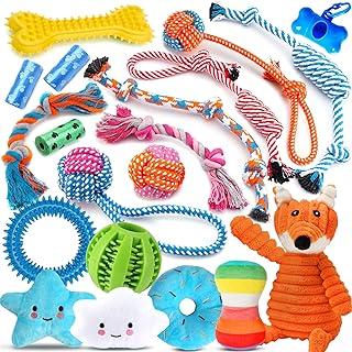 Zeaxuie 20 Pack Luxury Puppy Toys for Teething Small Dog