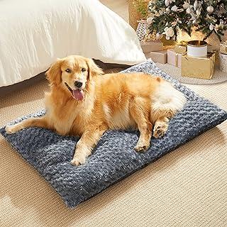 Dgbeder Large Dog Bed with Soft Rose Plush